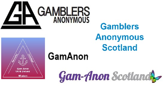 Gamblers Anonymous and GamAnon logos